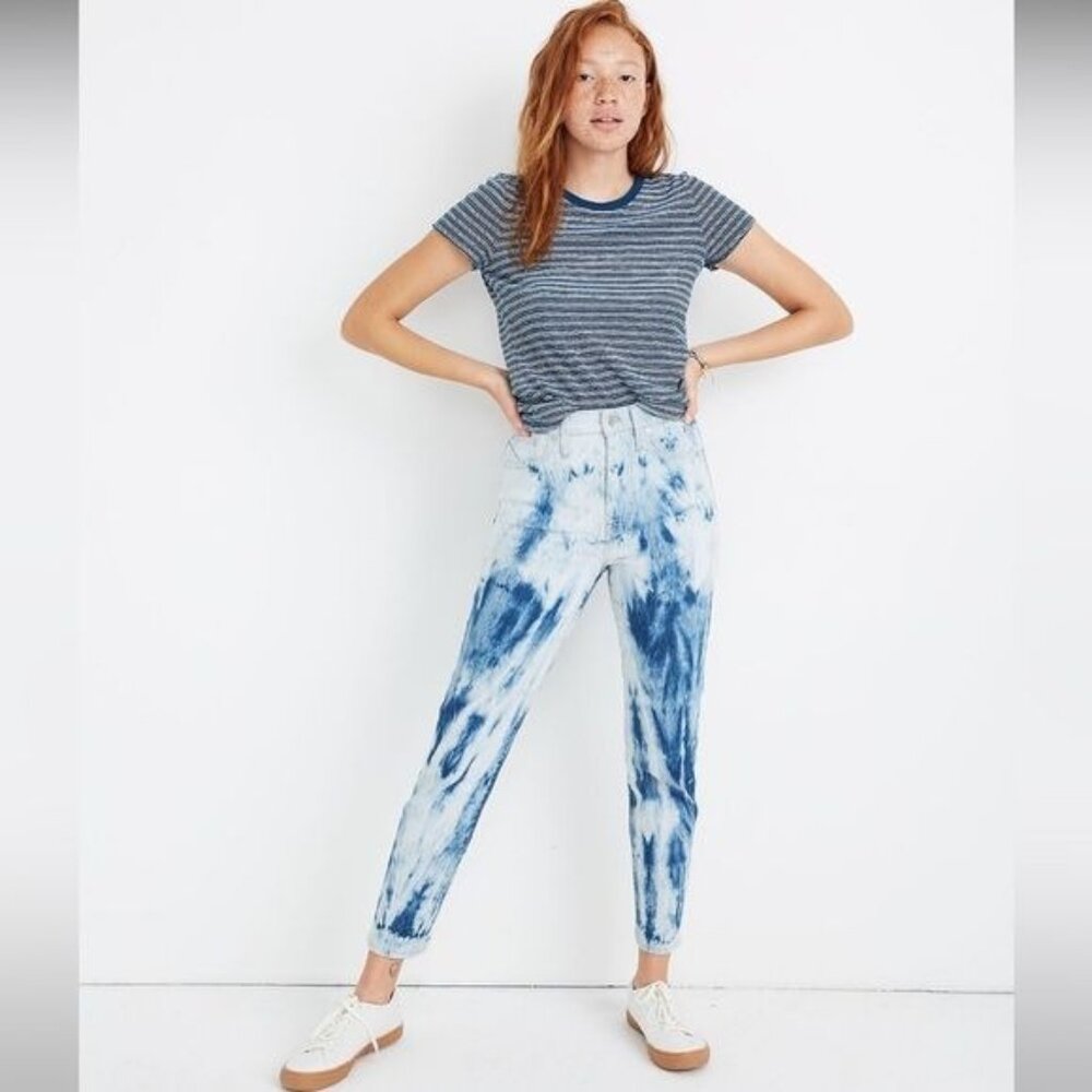 Madewell The Perfect Vintage Jean Tie-Dye Edition / acid wash size 25